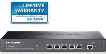 TP-Link TL-ER6020 SafeStream Gigabit-Dual-WAN-VPN-Router (2-Port WAN, 2-Port LAN, 1-Port LAN/DMZ) - 3